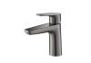 Смеситель для раковины Aquatek Бетта 98 AQ1110BGM черный хром шлифованный фото 4