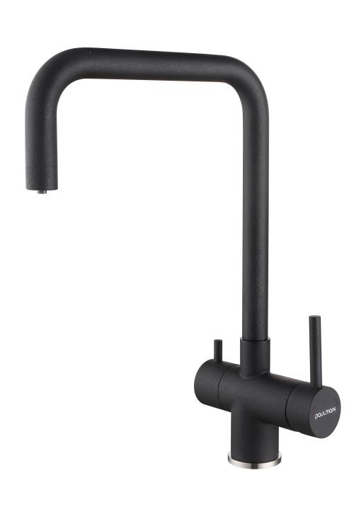 Смеситель для кухни Paulmark Wetter We213030-BLM черный