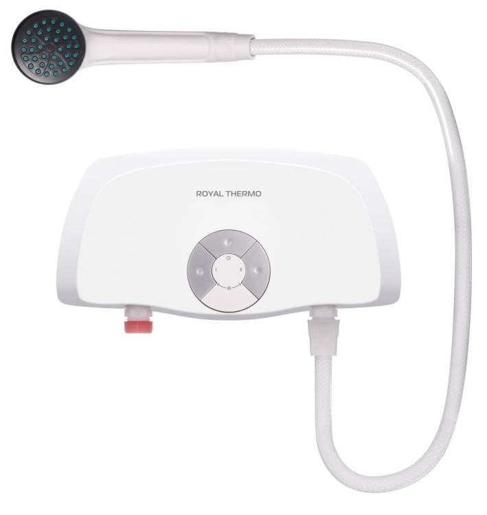Проточный водонагреватель Royal Thermo Smartfix S 3.5 kW, с душем