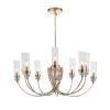 Большая хрустальная люстра на штанге ST Luce Элегра SL1402.203.10
