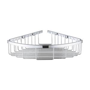 Полка Rose RW11 металлическая, угловая, хром
