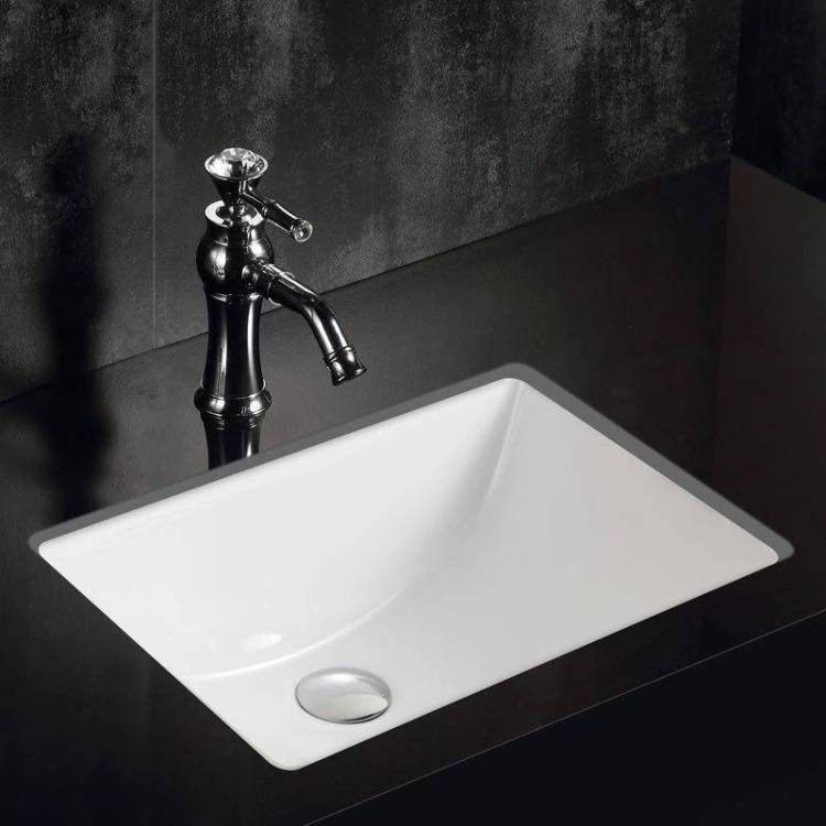 Раковина Gid Integrado Yj833 71153 белая, 61x39x19