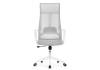 Кресло компьютерное Woodville Tilda 15628 light gray/white фото 4