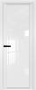 Межкомнатная дверь Profil Doors 2 AGP цвет профиля Вайт, стекло безопасное 6 мм белый триплекс 800x2000