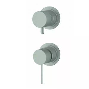 Смеситель для душа Remer X Style Inox SSX92P на 2 потребителя, нержавеющая сталь