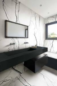 Floor Gres B&W Marble