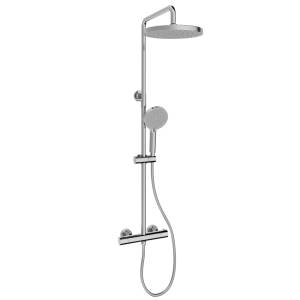 Душевая стойка Sancos Teo SC11001CH хром, с термостатом