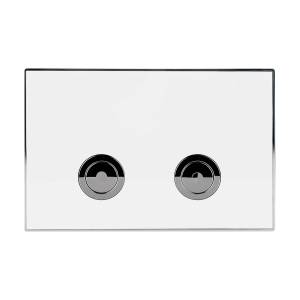 Кнопка смыва Point Венера PN44071WC белый, хром