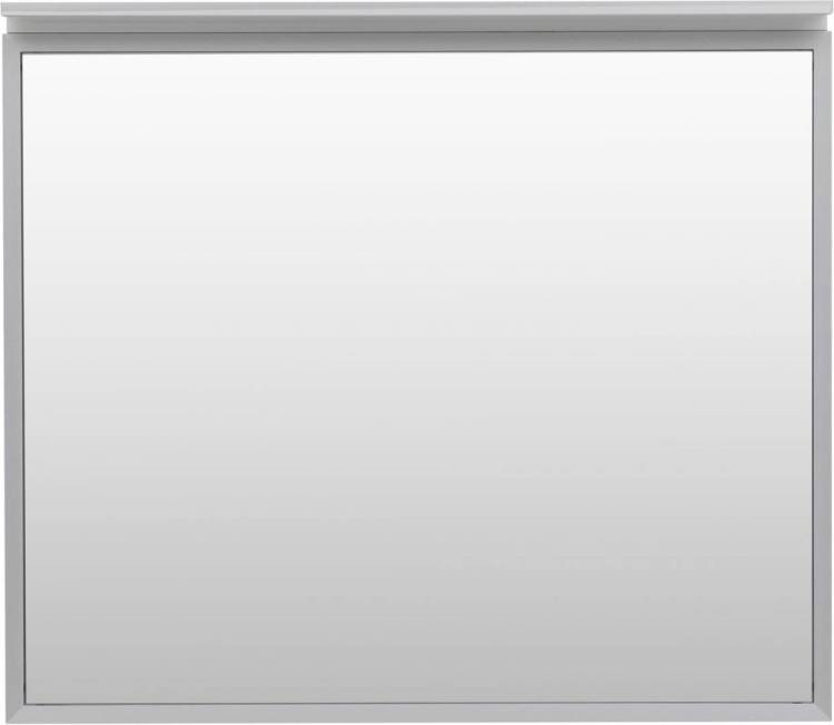 Зеркало Allen Brau Priority 90 1.31016.02 с LED подсветкой, серебро брашированное, 750x900x20