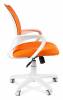 Кресло компьютерное Chairman 696 00-07014838, 7014838 Белый/Оранжевый фото 3