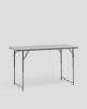 Стол складной Stool Group Кейт Z122-3X-H.ADJ grey серый, с регулировкой высоты 122x61x74 фото 4