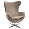Кресло Bradex Home Egg FR 0647 Chair, латте, искусственная замша