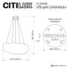 Люстра подвесная хрустальная Citilux Cloudy CL323262 фото 9