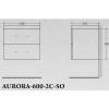 Тумба с раковиной BelBagno Aurora 60 rovere nebrasca nature фото 3