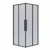 Душевой уголок Niagara Nova NG-6824-34 BLACK 100x100, квадратный, черный фото 4