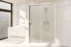 Душевая дверь в нишу Royal Bath Accord RB150HS-C-ST профиль сатин, стекло матовое, 150x200