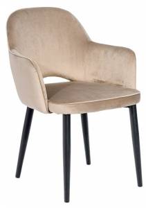 Стул Stool Group Венера MC16-2 KD HLR-08 (NP) X2 велюр шампань (набор 2 шт)