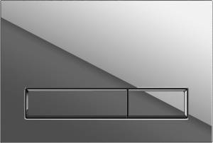 Кнопка смыва Cersanit Blick 64114 хром глянцевый