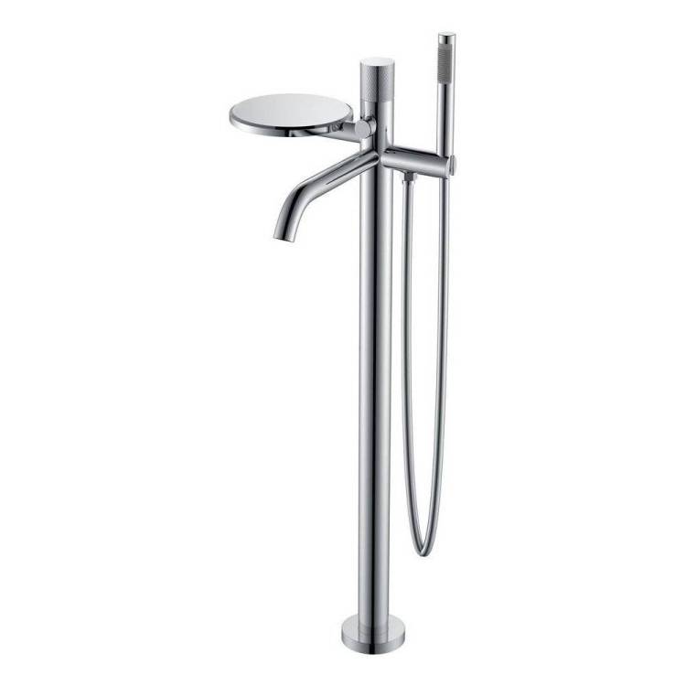 Смеситель для ванны Boheme Stick 129-CRCR.2 Chrome Touch Chrome напольный