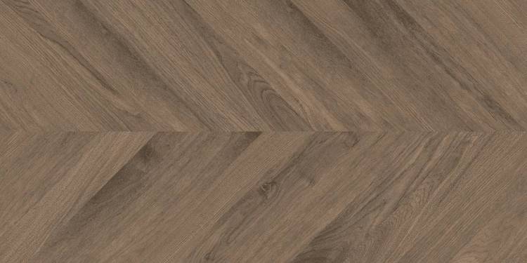 Керамогранит Laparet Wood Latina Brown Chevron коричневый матовый карвинг 60x120
