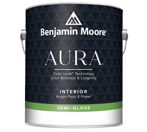 Краска Benjamin Moore Aura Waterborne Interior Paint Semi-Gloss 528 0.946 л