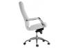 Компьютерное кресло Woodville Isida 15427 white / satin chrome фото 5
