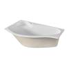 Акриловая ванна Marka One Gracia 01гр1590л 150x90 L фото 6