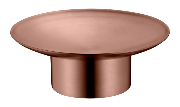 Мыльница Boheme Uno 10981-BRB Brushed Bronze