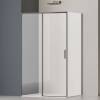 Душевой уголок Vincea Soft 2 (Софт 2) VSR-3SO29013CLGM профиль вороненая сталь, стекло прозрачное, 130x90x200