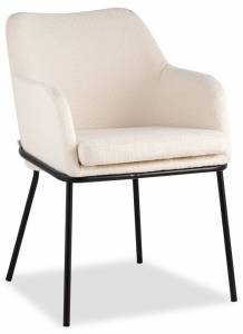 Кресло Stool Group Кози AV 318-L01-08 букле молочный