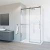 Душевой уголок Vincea Como Soft VSR-1CS1011CL 1100x1000, хром, стекло прозрачное