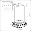 Подвесной светодиодный светильник Odeon Light Crystal 5008/92L фото 5