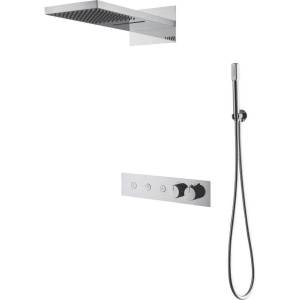 Душевой комплект Boheme Fusion 131-CR хром, с внутренней частью