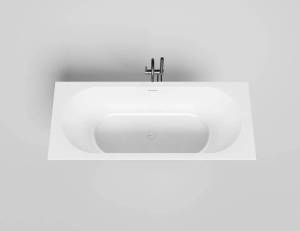 Ванна из искусственного камня Salini Ornella Axis Kit S-Sense 170х70, глянцевая