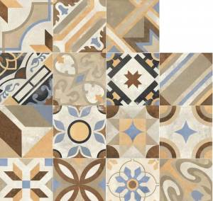 Декор Rondine Group RHS Swing J87772 Beige Multicolor Mix 20x20 Декор Rondine Group RHS Swing J87772 Beige Multicolor Mix 20x20