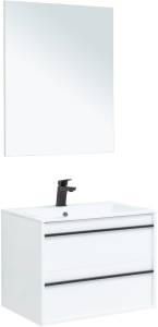 Мебель для ванной Aquanet Lino 70 белый матовый