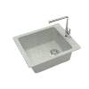 Мойка кухонная Maretti Kitchen MR425-GR серый, 42.5x50 фото 2