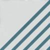 Керамогранит WOW Boreal 107205 Dash Decor White Blue 18.5x18.5