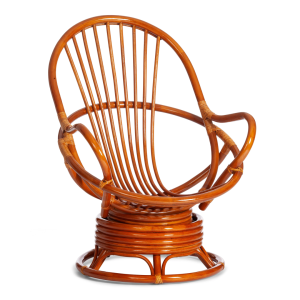 Кресло Tetchair Flores 5005 15377 cognac (коньяк), без подушки