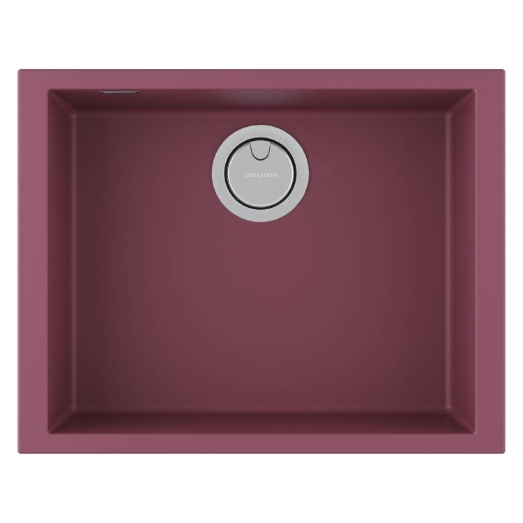 Мойка кухонная Paulmark Neo Classic 56 PM965644-ME Merlot, 56x43.5