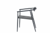 Стул Stool Group Mytel AD632090-2 grey Vshape+d.grey антрацит фото 3