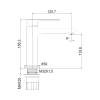 Смеситель для раковины Maretti Torino-GR TR32RF323 графит фото 2