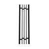 Полотенцесушитель электрический Point Фрея PN20738B П2 180x800 диммер слева, черный