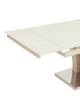 Стол обеденный Stool Group Верона DT-43-160-HGBG DUAL глянцевый бежевый 160(220)x90x75 фото 4