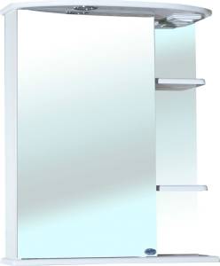 Шкаф-зеркало Bellezza Магнолия 60 L Белый