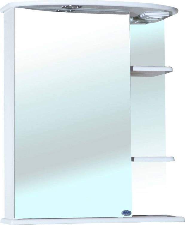 Шкаф-зеркало Bellezza Магнолия 60 L Белый