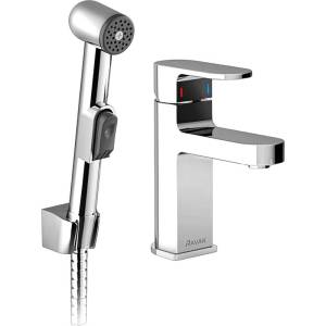 Смеситель для раковины Ravak Chrome X070092 CR 112.00 с гигиеническим душем