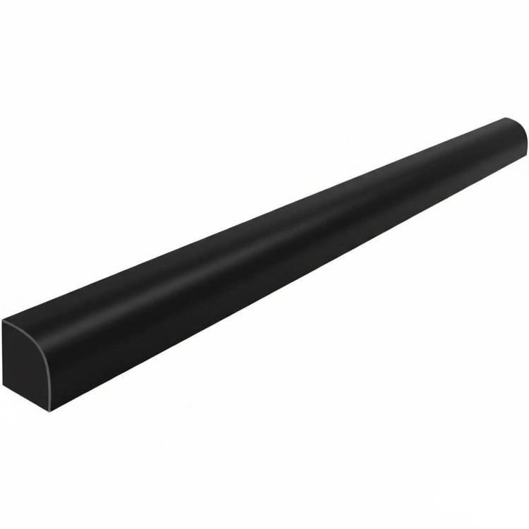 Бордюр Ava Ceramica Up 192142 Jolly Black Matte 1.2x20