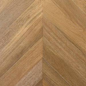 Двухслойная инженерная доска Wood Bee Chevron Дуб Калифорния 510x92x12