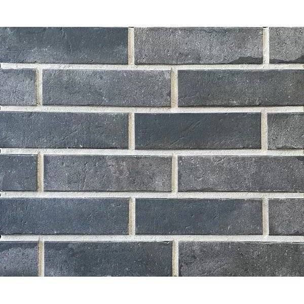 Клинкерная плитка Interbau Brick Loft INT576 Anthrazit 7.1x24